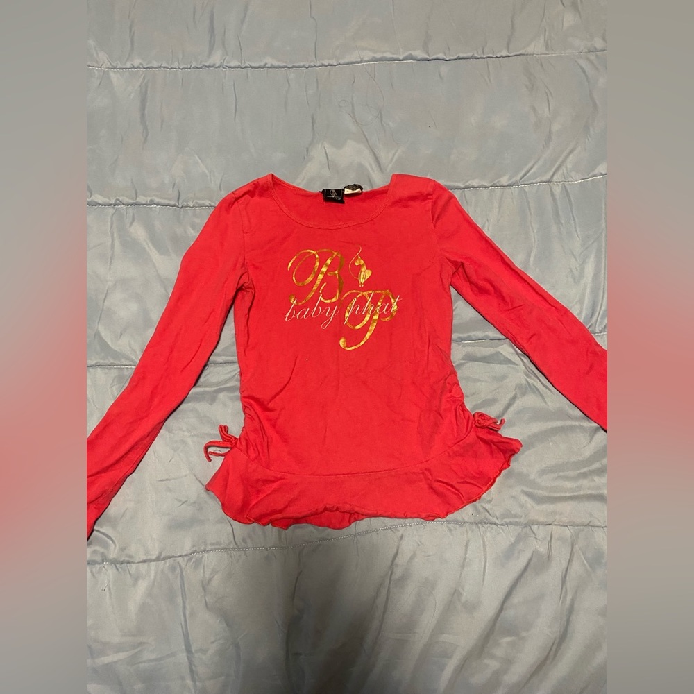 Baby phat girls top size L kids